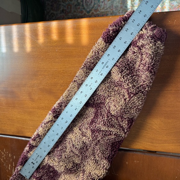 Urban Outfitters Maroon and Beige Teddy Jacket - Picture 6 of 6